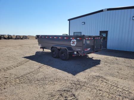 New 2026 Buckshot 83" X 16' BP Dump Trailer W/3' Sides