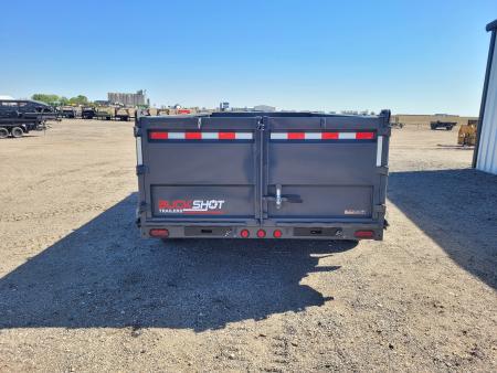 New 2026 Buckshot 83" X 16' BP Dump Trailer W/3' Sides