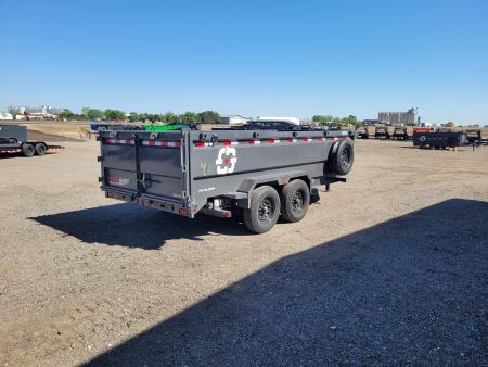 New 2026 Buckshot 83" X 16' BP Dump Trailer W/3' Sides