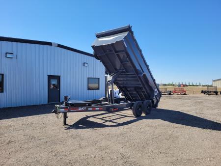 New 2026 Buckshot 83" X 16' BP Dump Trailer W/3' Sides