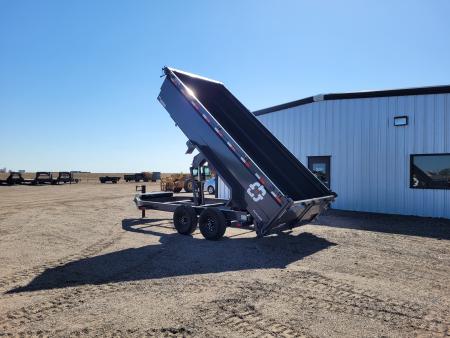 New 2026 Buckshot 83" X 16' BP Dump Trailer W/3' Sides