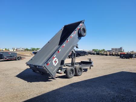 New 2026 Buckshot 83" X 16' BP Dump Trailer W/3' Sides