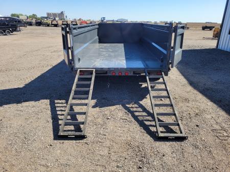 New 2026 Buckshot 83" X 16' BP Dump Trailer W/3' Sides