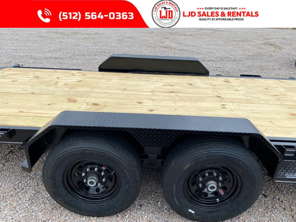 New 2026 AMW - Tilt / Equipment Trailer 83" X 22' - Heavy Duty - 16K GVWR
