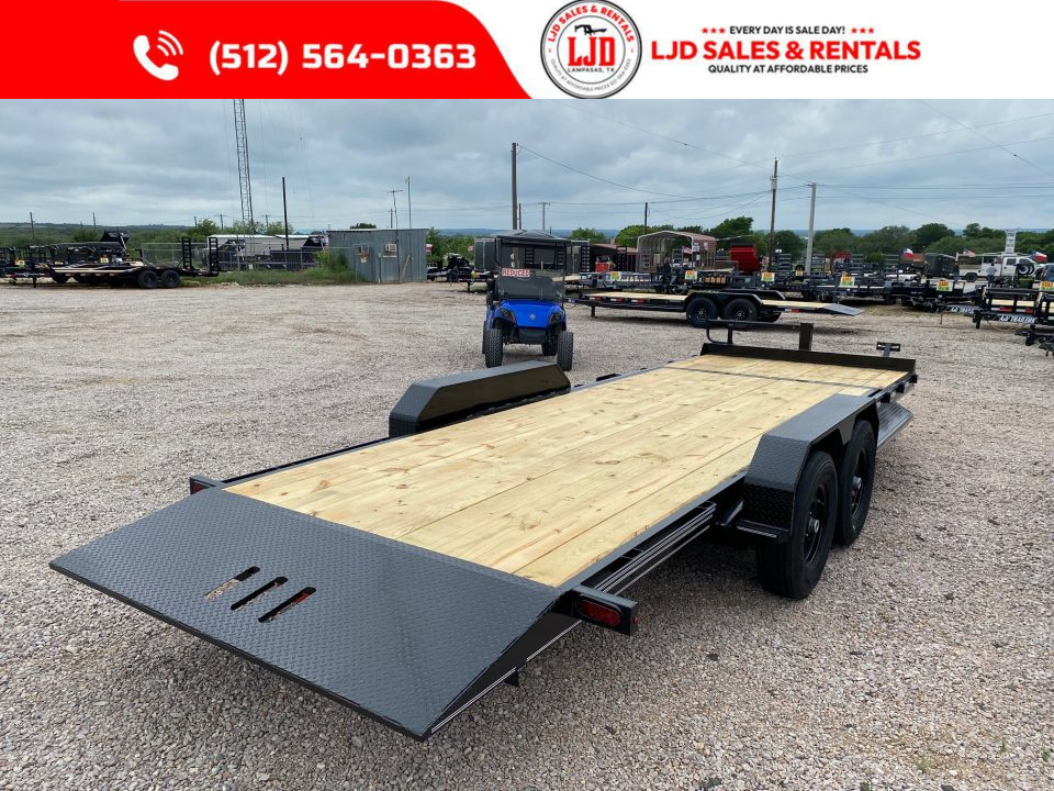 New 2026 AMW - Tilt / Equipment Trailer 83" X 22' - Heavy Duty - 16K GVWR
