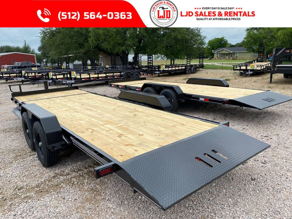 New 2026 AMW - Tilt / Equipment Trailer 83" X 22' - Heavy Duty - 16K GVWR