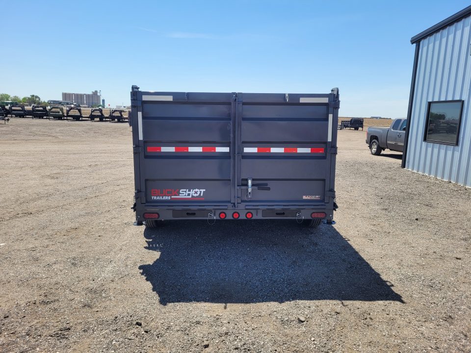 New 2026 Buckshot 83"x14' Telescopic Dump Trailer W/4' Sides