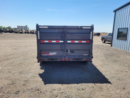 New 2026 Buckshot 83"x14' Telescopic Dump Trailer W/4' Sides