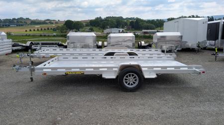 New 2027 Aluma 6'8" x 15 HD TILT Utility Trailer w/ Brakes