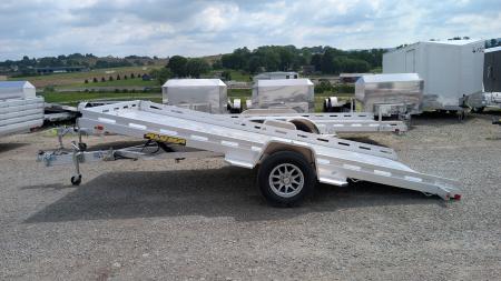 New 2027 Aluma 6'8" x 15 HD TILT Utility Trailer w/ Brakes