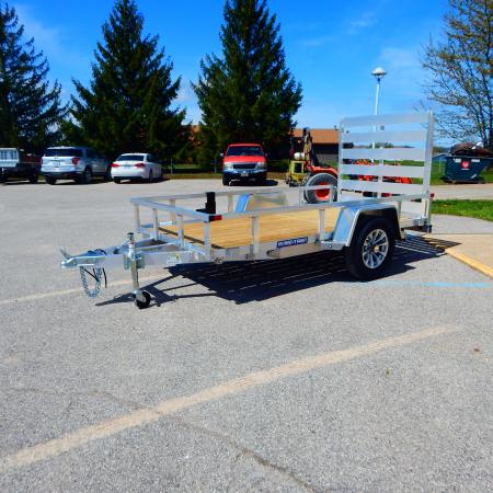 New 2026 Sure-Trac 5x10 3k Aluminum Tube Top Utility Trailer