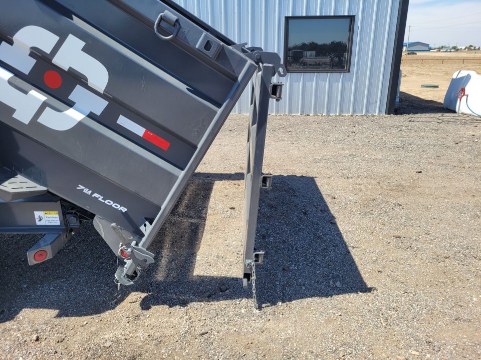 New 2026 Buckshot 83"x16' Telescopic Dump Trailer W/4' Sides