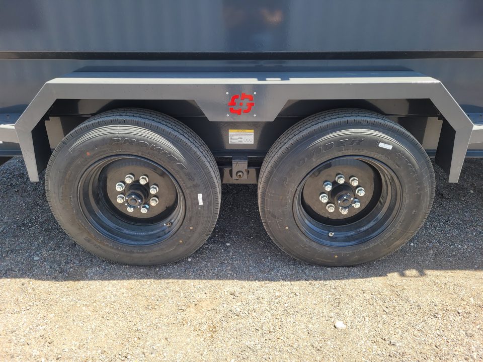 New 2026 Buckshot 83"x16' Telescopic Dump Trailer W/4' Sides