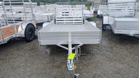 Used 2027 Aluma 5'3" x 10 LW EDGE Utility w/ 12" Side Rack Kit