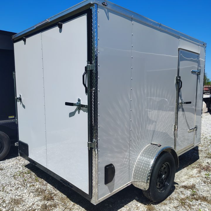 New 2026 Mammoth 7x10 SA Cargo/Enclosed Trailer, 6'6" Interior Height, 3.5K Axle, .080 Polycore Exterior Cargo / Enclosed Trailer