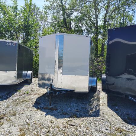 New 2026 Mammoth 7x10 SA Cargo/Enclosed Trailer, 6'6" Interior Height, 3.5K Axle, .080 Polycore Exterior Cargo / Enclosed Trailer