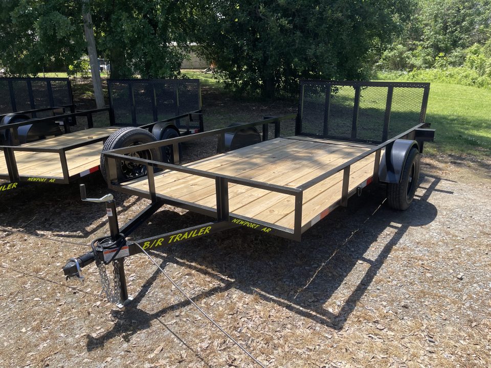 New 2026 B/R Trailers 14' 3.5K Utility Trailer