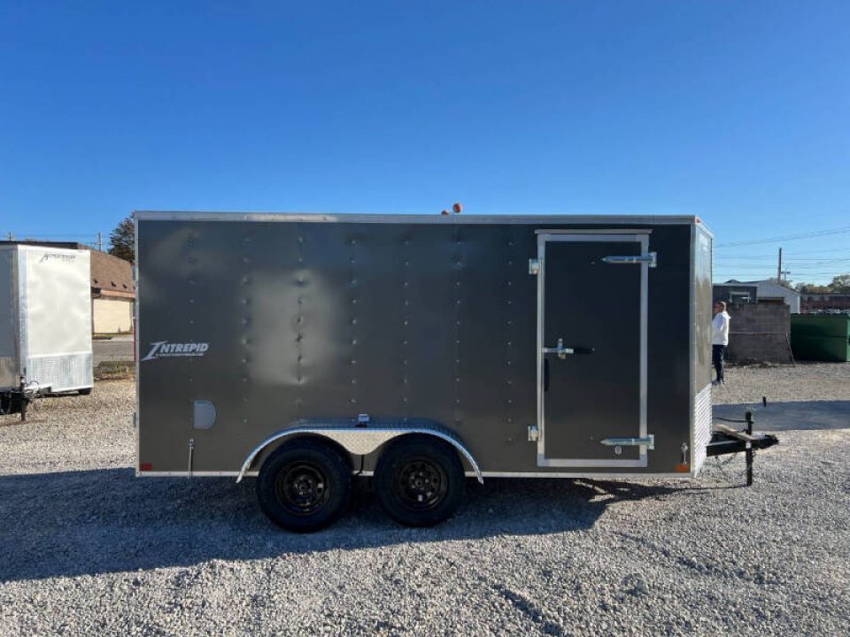 New 2026 Homesteader Trailer 7x14x6'6" Intrepid Swing Door Package Cargo / Enclosed Trailer