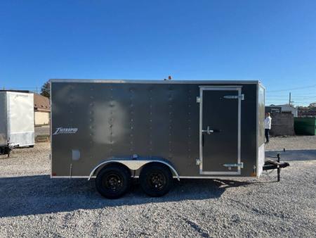 New 2026 Homesteader Trailer 7x14x6'6" Intrepid Swing Door Package Cargo / Enclosed Trailer