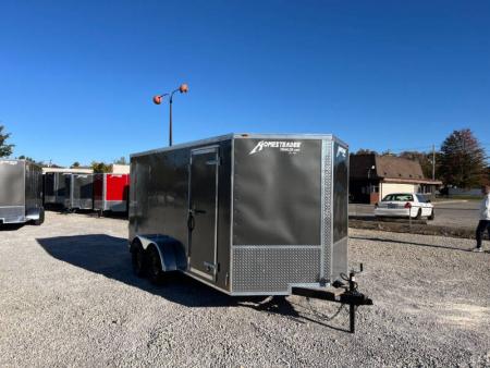 New 2026 Homesteader Trailer 7x14x6'6  Intrepid Swing Door Package Cargo / Enclosed Trailer