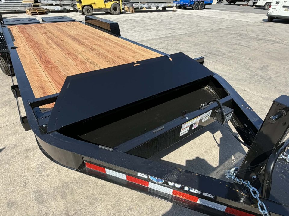 New 2026 BWISE 20' - 14K Equipment Trailer w/ Full Width Ramps