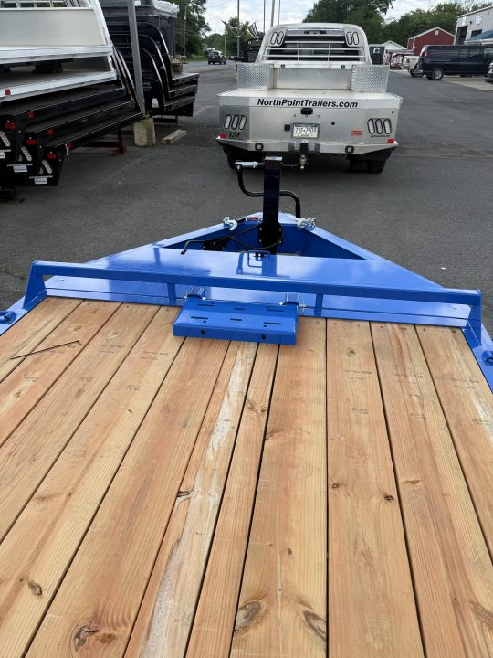 New 2026 BWise 20' - 14K Equipment Trailer w/ Full Width Ramps - BLUE