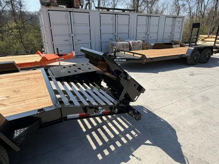 New 2026 BWISE 20' - 14K Equipment Trailer w/ Full Width Ramps