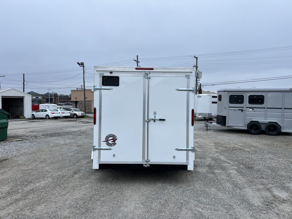 New 2026 Homesteader Trailer 7x14x6'6" Intrepid Swing Door Package Cargo / Enclosed Trailer