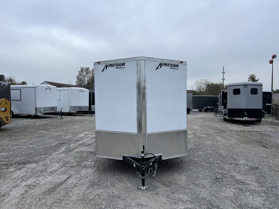 New 2026 Homesteader Trailer 7x14x6'6" Intrepid Swing Door Package Cargo / Enclosed Trailer