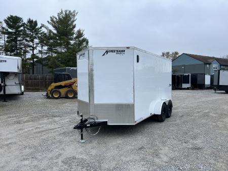 New 2026 Homesteader Trailer 7x14x6'6" Intrepid Swing Door Package Cargo / Enclosed Trailer
