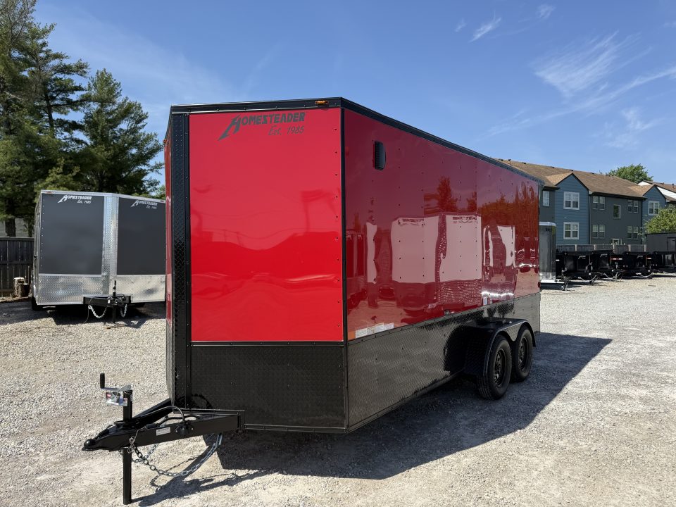New 2026 Homesteader Trailer 7x16x7 Intrepid OHV Package Cargo / Enclosed Trailer