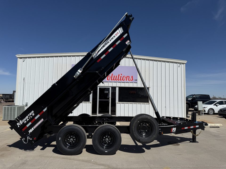 New 2026 PJ Trailers 14' X 83" Voyager Package Dump Trailer