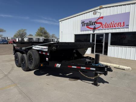 New 2026 PJ Trailers 14' X 83" Voyager Package Dump Trailer