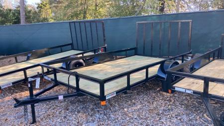 New 2026 P & T Trailers 6.5x12 Utility Trailer