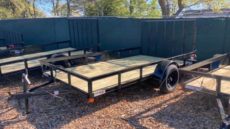 New 2026 P & T Trailers 6.5x12 Utility Trailer