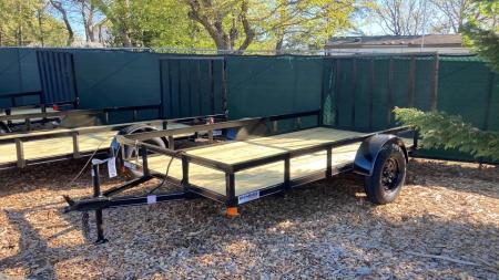 New 2026 P & T Trailers 6.5x12 Utility Trailer