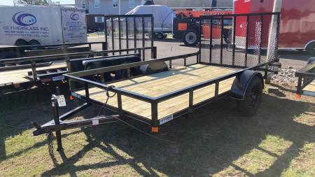 New 2026 P & T Trailers 6.5x12 Utility Trailer