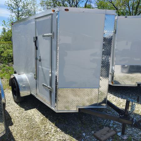New 2026 Mammoth 5x8 sa, 5'3  interior height, 35k axle, .080 polycore Cargo / Enclosed Trailer