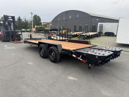 New 2026 BWISE EF20-16-HD 7X20 TA Equipment Trailer