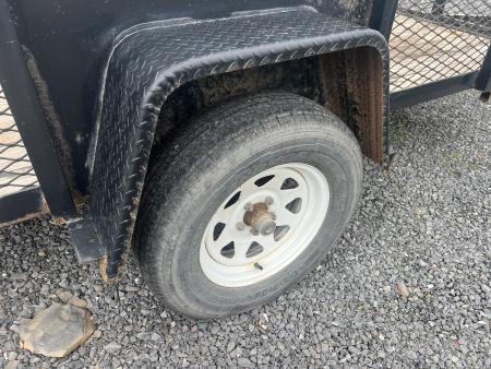 Used 2011 Holmes Trailers 5X10 3K Mesh Utility Trailer