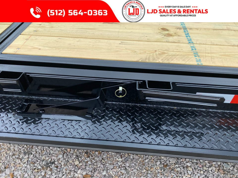 New 2026 AMW - Tilt / Equipment Trailer 83" X 22' - Heavy Duty - 16K GVWR