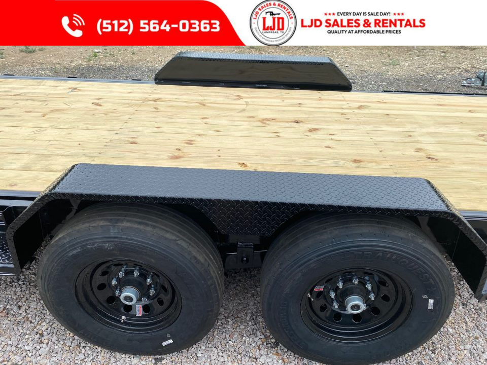 New 2026 AMW - Tilt / Equipment Trailer 83" X 22' - Heavy Duty - 16K GVWR