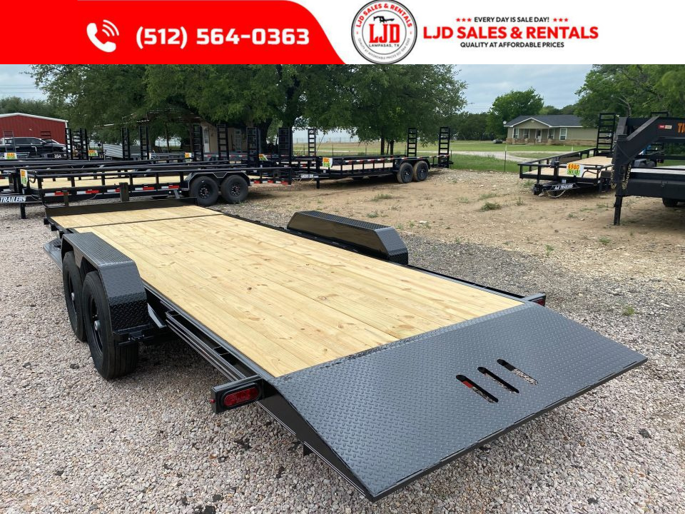 New 2026 AMW - Tilt / Equipment Trailer 83" X 22' - Heavy Duty - 16K GVWR