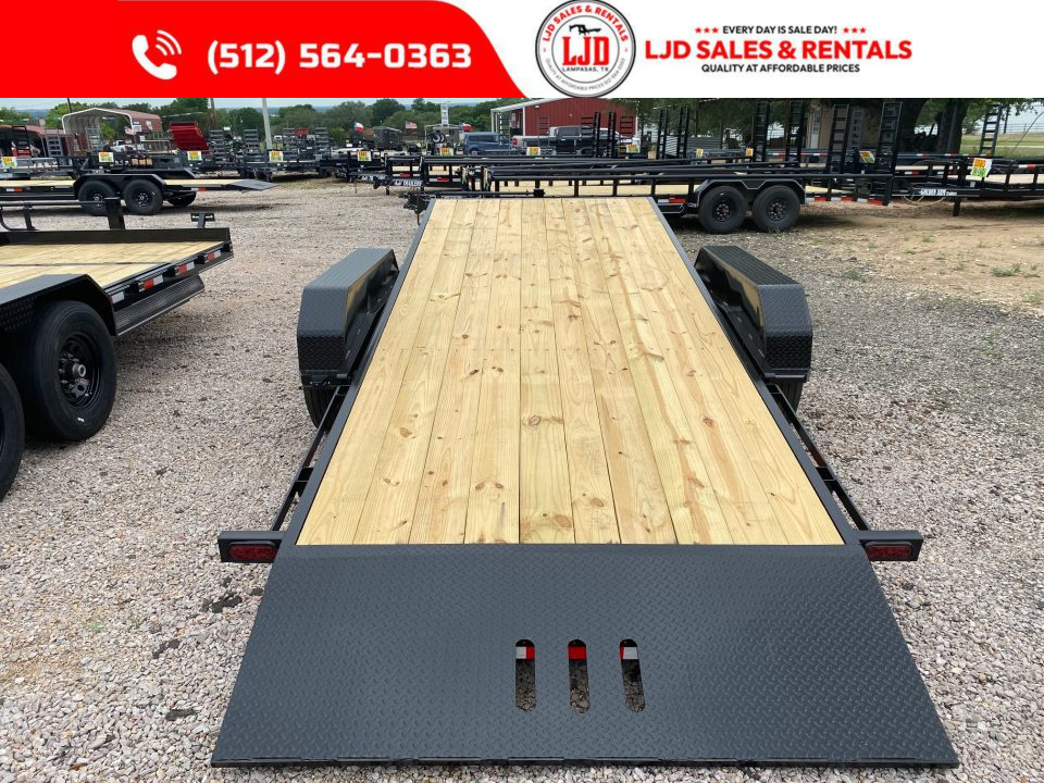 New 2026 AMW - Tilt / Equipment Trailer 83" X 22' - Heavy Duty - 16K GVWR