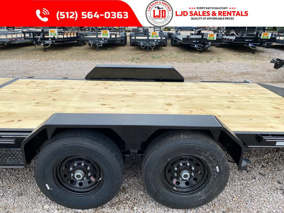 New 2026 AMW - Tilt / Equipment Trailer 83" X 22' - Heavy Duty - 16K GVWR