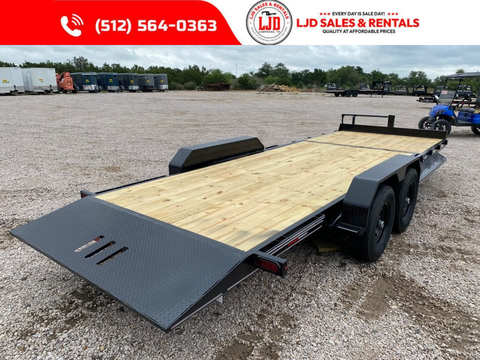 New 2026 AMW - Tilt / Equipment Trailer 83" X 22' - Heavy Duty - 16K GVWR