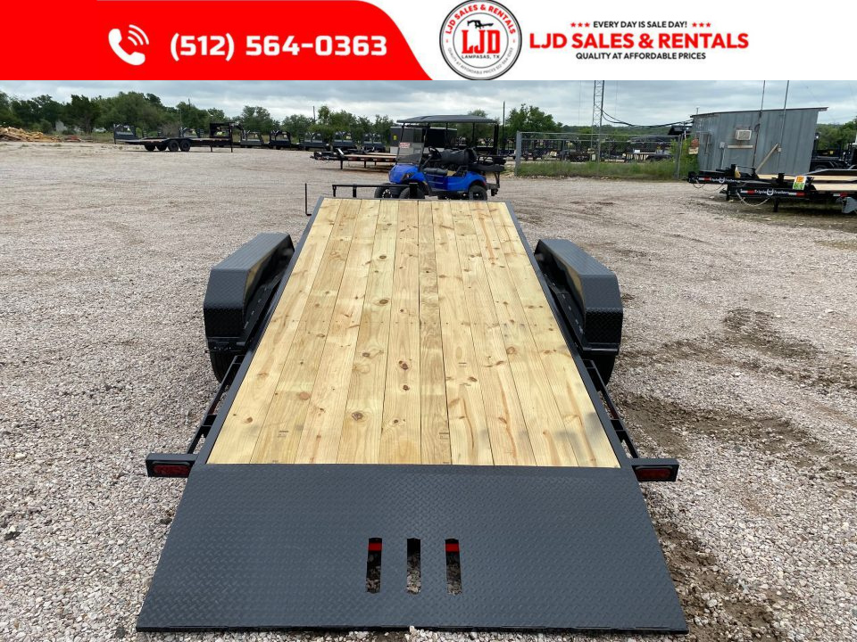 New 2026 AMW - Tilt / Equipment Trailer 83" X 22' - Heavy Duty - 16K GVWR