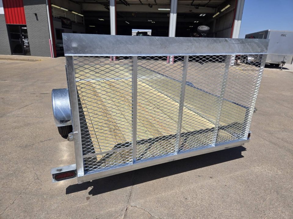 New 2026 S&W Welding 80x14 Solid Side 3.5K Utility Trailer