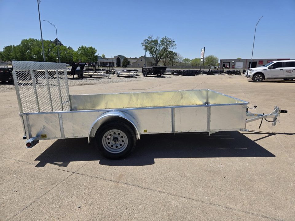 New 2026 S&W Welding 80x12 Solid Side 3.5K Utility Trailer