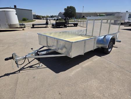 New 2026 S&W Welding 80x12 Solid Side 3.5K Utility Trailer